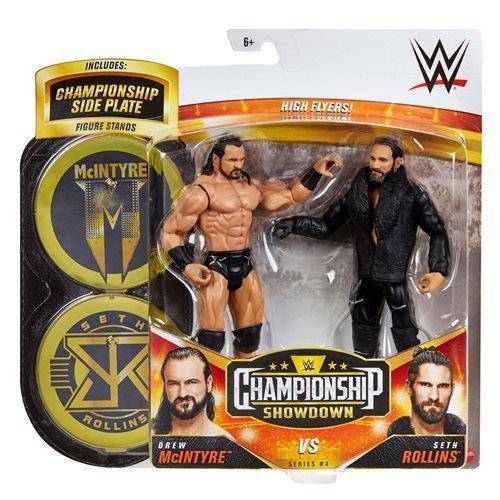 WWE Championship Showdown 2-Pack Action Figures with Titles for Kids