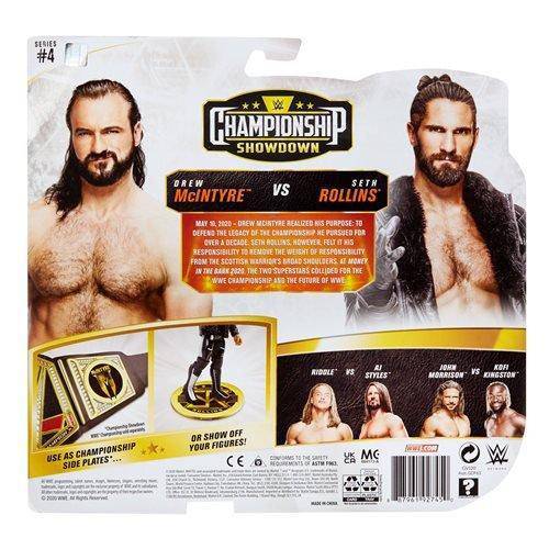 WWE Championship Showdown 2-Pack Action Figures with Titles for Kids