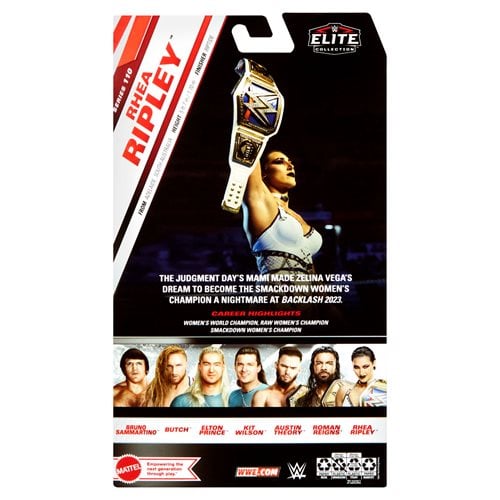 WWE Elite Collection Series 110 Action Figures with Deluxe Articulation for Fans