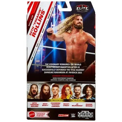 WWE Elite Collection Series 112 Action Figure – Detailed Poseable Toy for Fans