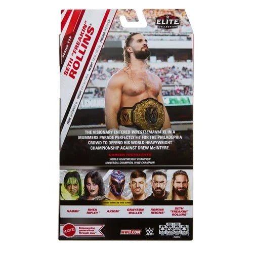 WWE Elite Collection Series 117 Action Figure – 6" Poseable for Fans & Collectors