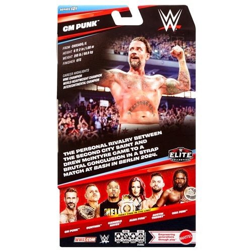 WWE Elite Collection Series 121 Action Figure – 25-Point Articulation for Collectors & Fans