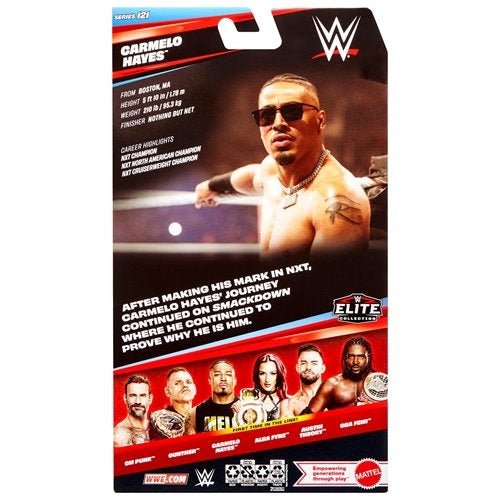 WWE Elite Collection Series 121 Action Figure – 25-Point Articulation for Collectors & Fans