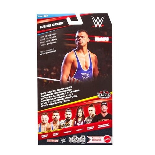 WWE Elite Collection Series 122 Action Figure – Lifelike WWE Superstar for Fans & Collectors