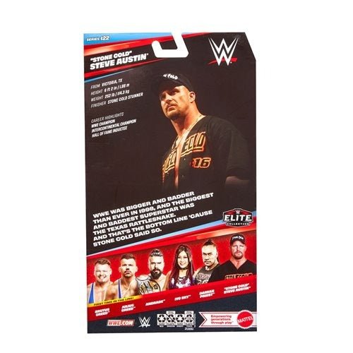 WWE Elite Collection Series 122 Action Figure – Lifelike WWE Superstar for Fans & Collectors