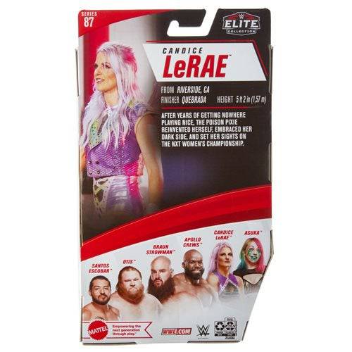 WWE Elite Collection Series 87 Candice LeRae Action Figure for Fans