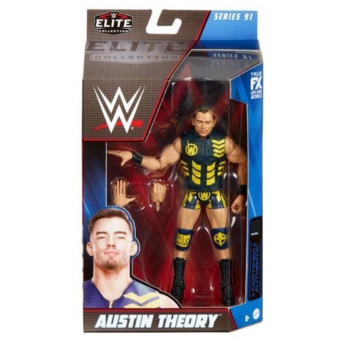 WWE Elite Collection Series 91 Austin Theory Action Figure for Kids & Collectors