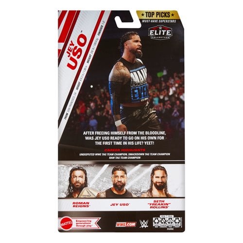 WWE Elite Top Picks 2025 Action Figure – Detailed, Collectible Toy for Fans