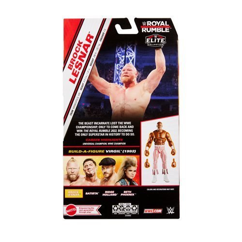 WWE Royal Rumble Elite Action Figure for Kids 8+ with Deluxe Articulation