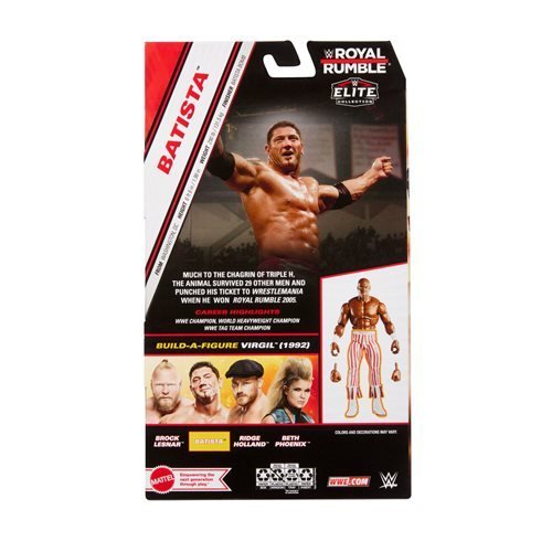 WWE Royal Rumble Elite Action Figure for Kids 8+ with Deluxe Articulation