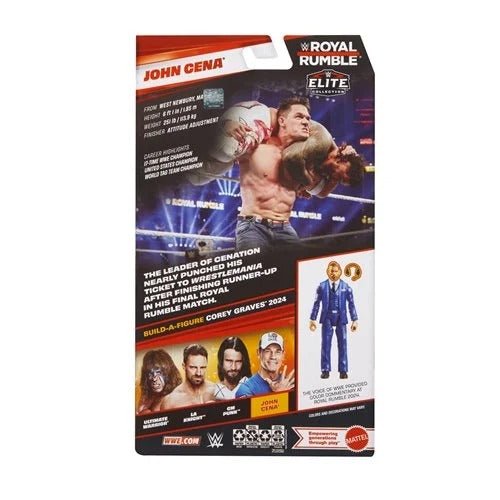 WWE Royal Rumble Elite Action Figure with Build-a-Figure Bonus for Fans