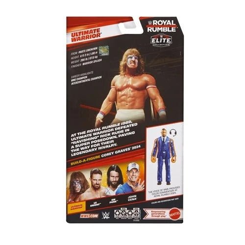 WWE Royal Rumble Elite Action Figure with Build-a-Figure Bonus for Fans