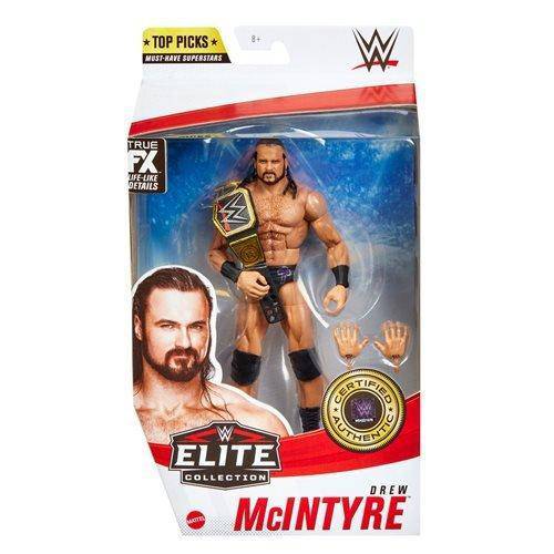 WWE Top Picks 2021 Drew McIntyre Elite Action Figure for Fans