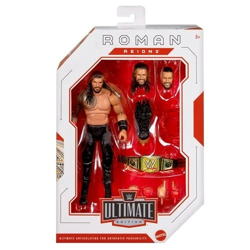 WWE Ultimate Edition Action Figure with Swappable Parts for Fans 8+