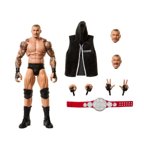 WWE Ultimate Edition Action Figure with Swappable Parts for Fans 8+