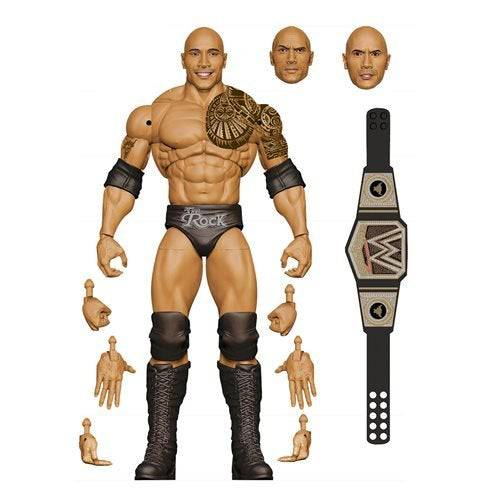 WWE Ultimate Edition Action Figure with Swappable Parts for Fans 8+