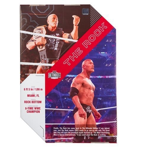 WWE Ultimate Edition Action Figure with Swappable Parts for Fans 8+