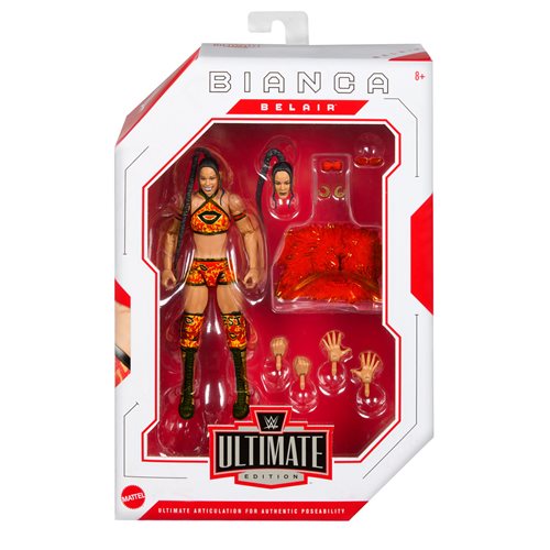 WWE Ultimate Edition Action Figure with Swappable Parts for Fans 8+