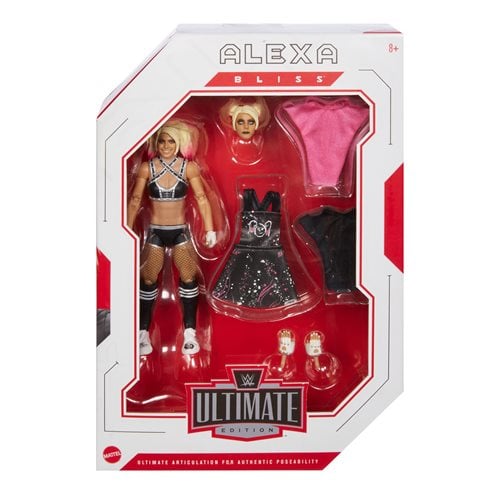 WWE Ultimate Edition Action Figure with Swappable Parts for Fans 8+