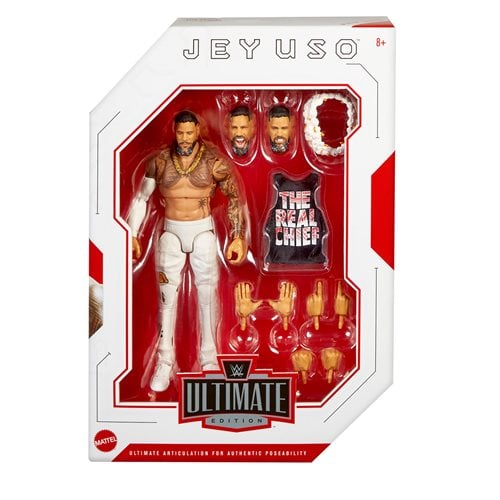 WWE Ultimate Edition Action Figure with Swappable Parts for Fans 8+