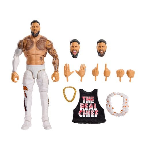 WWE Ultimate Edition Action Figure with Swappable Parts for Fans 8+