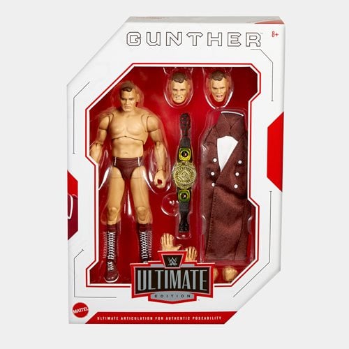 WWE Ultimate Edition Action Figure with Swappable Parts for Fans 8+