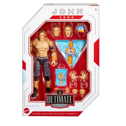 WWE Ultimate Edition Action Figure with Swappable Parts for Fans 8+