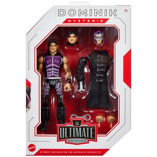 WWE Ultimate Edition Action Figure with Swappable Parts for Fans 8+