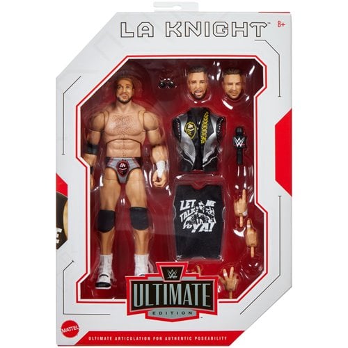 WWE Ultimate Edition Action Figure with Swappable Parts for Fans 8+