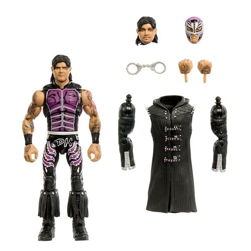 WWE Ultimate Edition Action Figure with Swappable Parts for Fans 8+