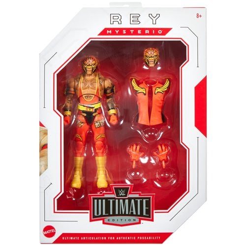 WWE Ultimate Edition Action Figure with Swappable Parts for Fans 8+