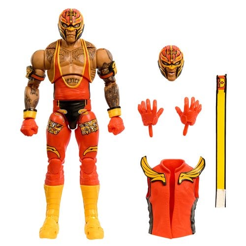 WWE Ultimate Edition Action Figure with Swappable Parts for Fans 8+