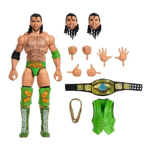 WWE Ultimate Edition Action Figure with Swappable Parts for Fans 8+
