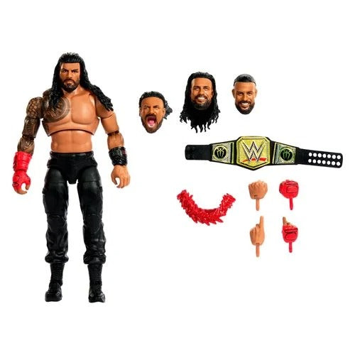 WWE Ultimate Edition Action Figure with Swappable Parts for Fans 8+