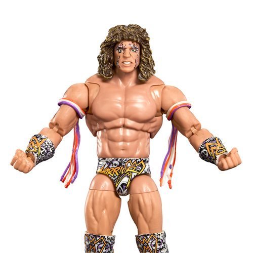 WWE Ultimate Edition Ultimate Warrior Figure with Customizable Features for Fans