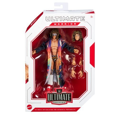 WWE Ultimate Edition Ultimate Warrior Figure with Customizable Features for Fans