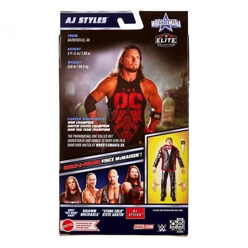 WWE WrestleMania 2022 Elite Action Figures with Accessories for Fans