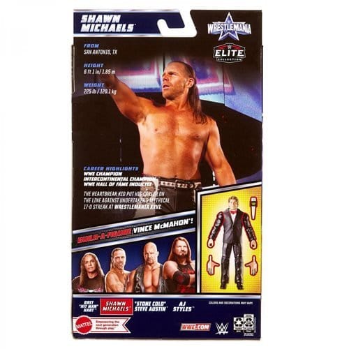 WWE WrestleMania 2022 Elite Action Figures with Accessories for Fans