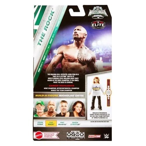 WWE WrestleMania Elite 2024 Action Figure with Deluxe Articulation for Fans 8+