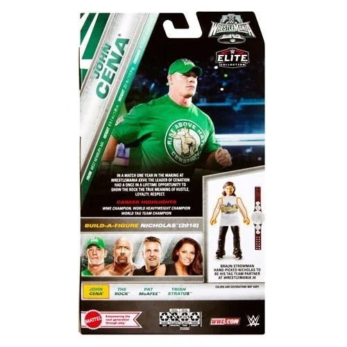 WWE WrestleMania Elite 2024 Action Figure with Deluxe Articulation for Fans 8+