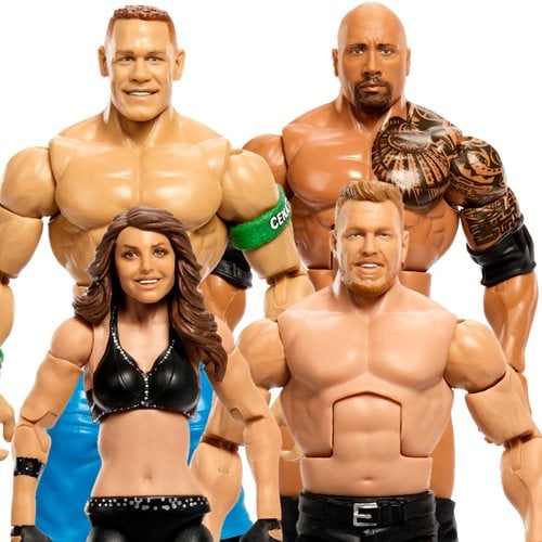 WWE WrestleMania Elite 2024 Action Figure with Deluxe Articulation for Fans 8+