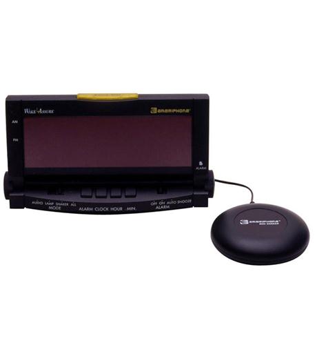 Wake Assure Alarm Clock 85dB - Black CLARITY-WAKE