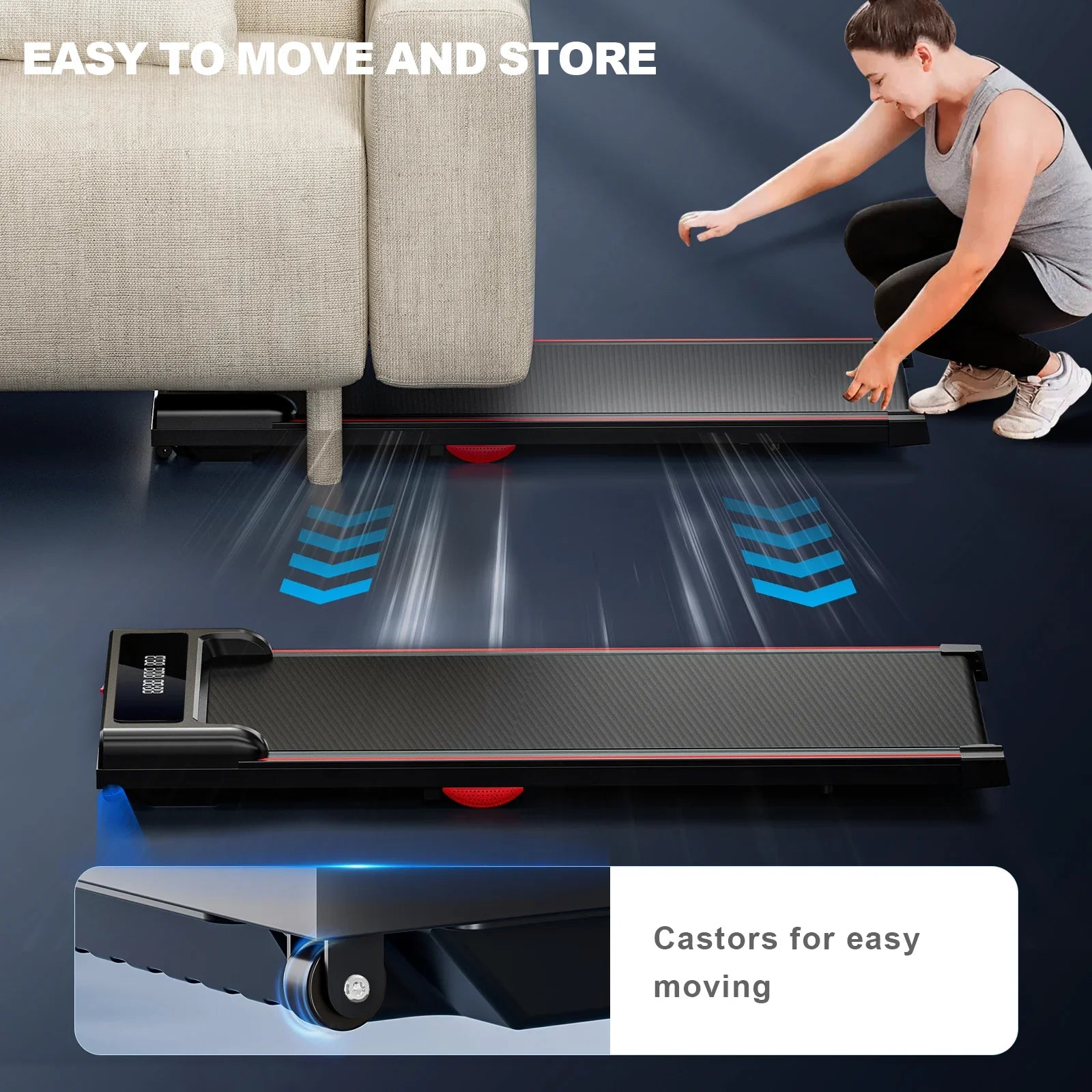 Walking Pad, Under Desk Treadmill HTM-120-ANEW