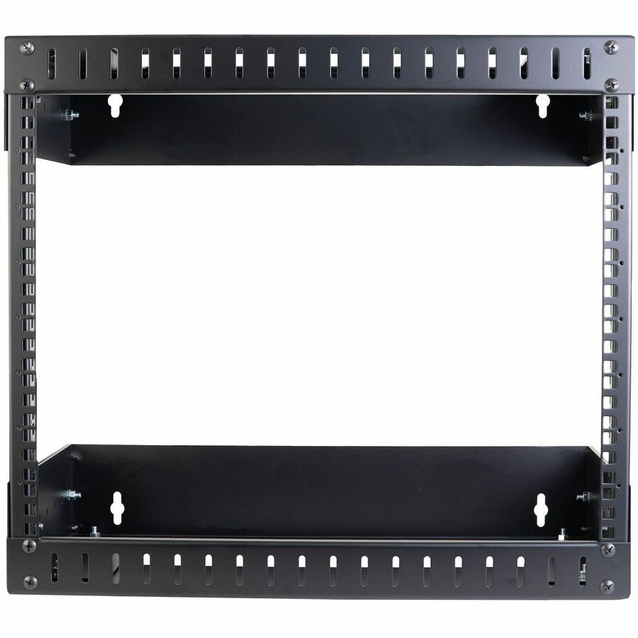 Wall Mount Network Rack 8U - Heavy-Duty Open Frame Server AV Data Rack (Adjustable Depth) | StarTech.com RK812WALLOA