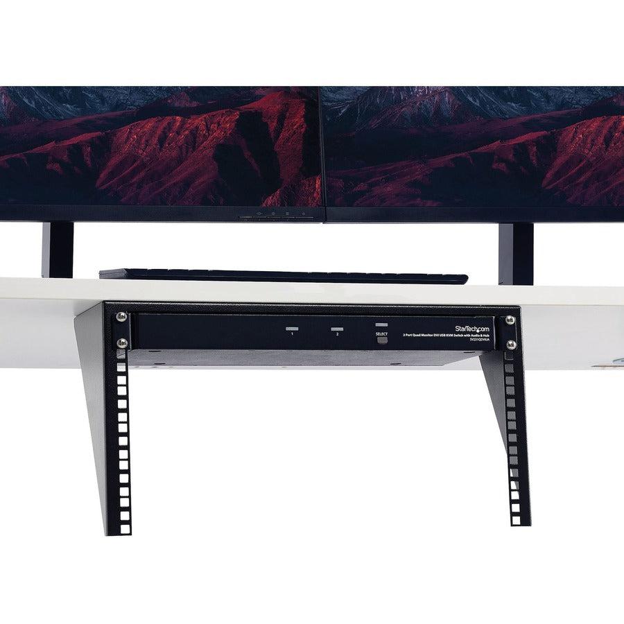 Wall Mount Patch Panel Bracket 6U - Server Rack Mounting | StarTech.com RK619WALLV