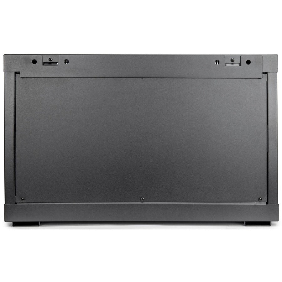 Wall Mount Rack Enclosure - 6U Tempered Glass Server Cabinet | Rocstor Y10E001-B1