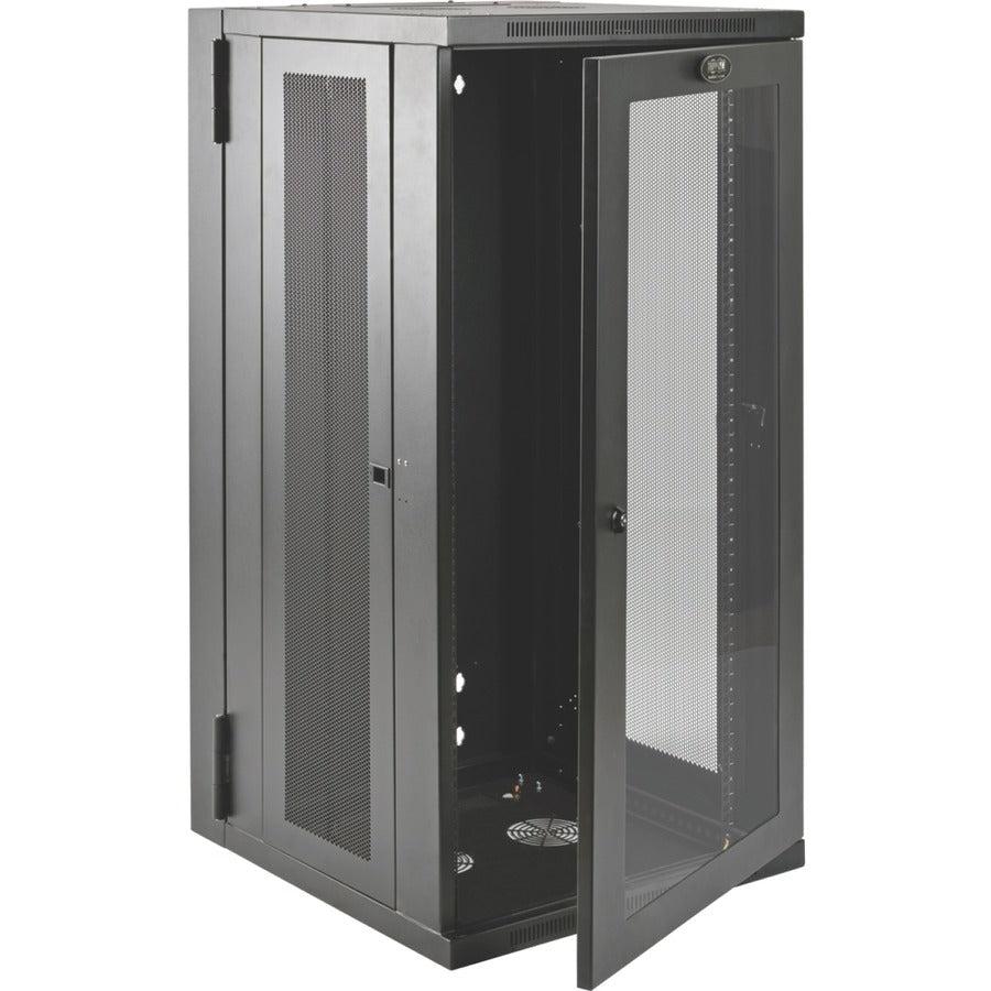 Wall Mount Server Rack 26U UPS Depth - Tripp Lite SmartRack with Clear Window | TecISoft SRW26USDPG