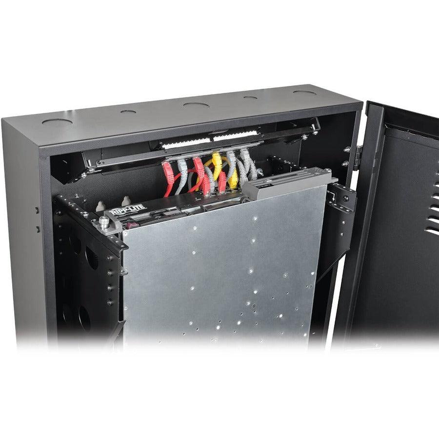Wall-Mount Server Rack 5U - Vertical-Mount Switch-Depth Cabinet | SmartRack SRWF5U