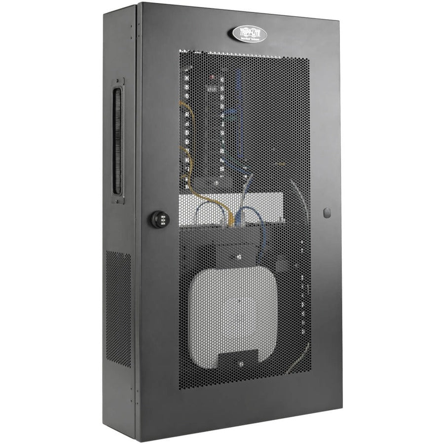 Wall Mount Structured Wiring Enclosure - 5U Low-Profile Network Cabinet | TecISoft SRWF10UMOD