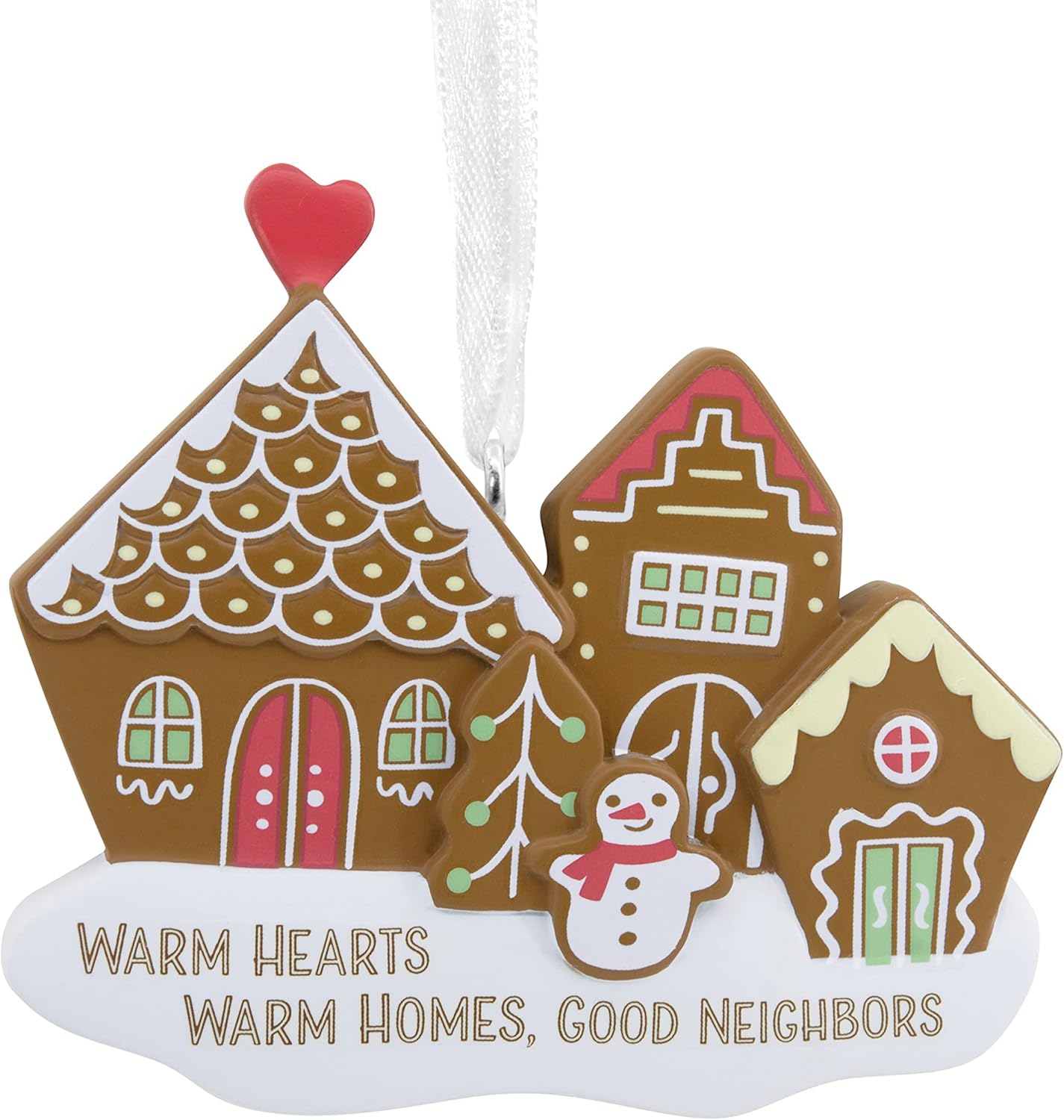 Warm Homes Good Neighbors Christmas Hallmark Ornament